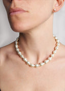 Lele Sadoughi • Baroque Pearl Collar Necklace