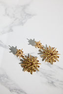 Oscar De La Renta • Star earrings Gold
