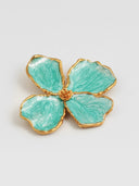 Zeiya • Soft Era Flower Brooch (Blue)