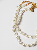 Lele Sadoughi • Baroque Pearl Collar Necklace