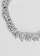 Christian Dior • Silver Crystal Choker