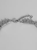 Christian Dior • Silver Crystal Choker