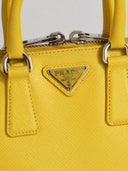 Prada • Saffiano Yellow Mini Promenade bag