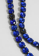 Oscar de la Renta • Cobalt Blue Crystal Necklace