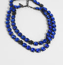 Oscar de la Renta • Cobalt Blue Crystal Necklace