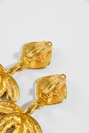 Chanel • Vintage Quilted CC Drop Earrings • Purchase