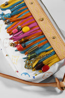 Louis Vuitton • Vintage Monogram Multicolour Fringe Pochette