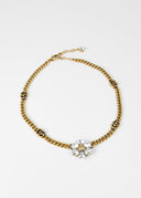 Gucci • Crystal GG Chain Necklace
