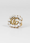 Gucci • Crystal Double G Ring
