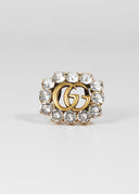 Gucci • Crystal Double G Ring