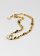 Gucci • Crystal GG Chain Necklace