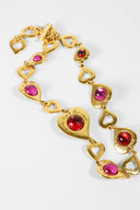 Yves Saint Laurent • Vintage Gripoix Heart Necklace