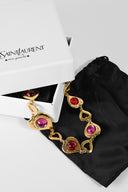Yves Saint Laurent • Vintage Gripoix Heart Necklace