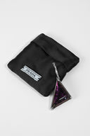 Prada • Purple Triangle Single Drop Earring