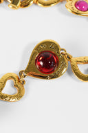Yves Saint Laurent • Vintage Gripoix Heart Necklace
