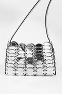 Paco Rabanne • Silver Disc Crossbody Bag