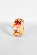 Louis Vuitton • Pink Farandole Monogram Inclusion Bangle Bracelet