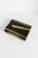 Jimmy Choo • Candy Clutch in Black and Gold