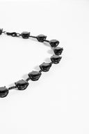 Bottega Veneta • Crystal Tennis Necklace - Black