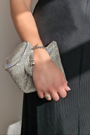 Cult Gaia • Viera Rhinestone Wristlet