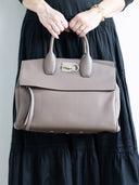 Salvatore Ferragamo • The Studio Bag (M) Taupe Brown