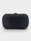 Bottega Veneta • Intrecciato Satin Box Clutch