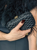 Bottega Veneta • Intrecciato Satin Box Clutch