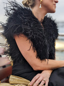 Bubish Luxe • Berlin feathered Bolero