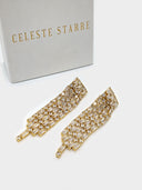 Celeste Starre • Studio 54 Waterfall Crystal Earrings