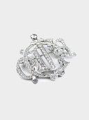 Christian Dior • Vintage Crystal brooch
