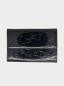 DIOR • Patent Cross-body Clutch Black