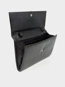 DIOR • Patent Cross-body Clutch Black