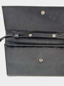 DIOR • Patent Cross-body Clutch Black