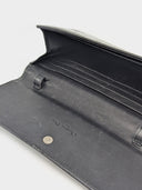 DIOR • Patent Cross-body Clutch Black