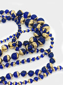 Christian Dior • Mise en Dior blue beaded necklace