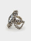 Dior • Chain and Crystal cuff bracelet