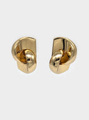 Dior • Vintage Gold CD Earrings