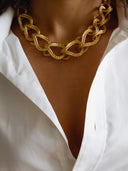 Givenchy • Vintage Gold Link Choker