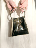 Jimmy Choo • Bon Bon Gold Leather Handbag