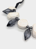 Marni • Quartz & Pebble rope necklace