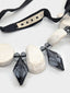 Marni • Quartz & Pebble rope necklace