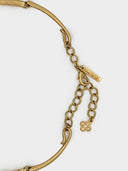 Oscar de la Renta • Magnolia Flower Necklace Gold