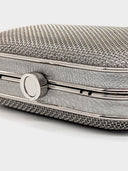 Oroton • Silver Mini Mesh Evening Bag