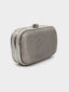 Oroton • Silver Mini Mesh Evening Bag