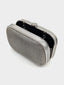 Oroton • Silver Mini Mesh Evening Bag