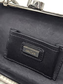 Oroton • Silver Mini Mesh Evening Bag