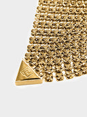 Paco Rabanne  •  Chain Mesh Earrings Gold