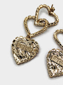 Rosantica • Crystal heart earrings • Purchase