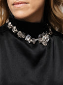 Saint Laurent YSL • Rhinestone Necklace