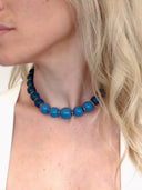 Saint Laurent YSL • Vintage bead choker necklace